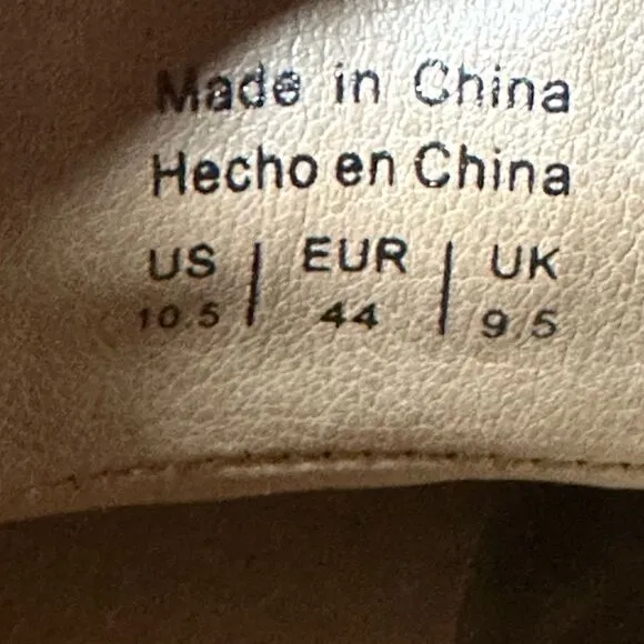 Rye Hawker Rye Mens Brown Suede Stitch Fit Mid Top Lace Up Chukka Boots sz 10.5