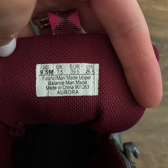 Ryka Gray and Pink High-Top Sneakers hiking waterproof camping outdoor
