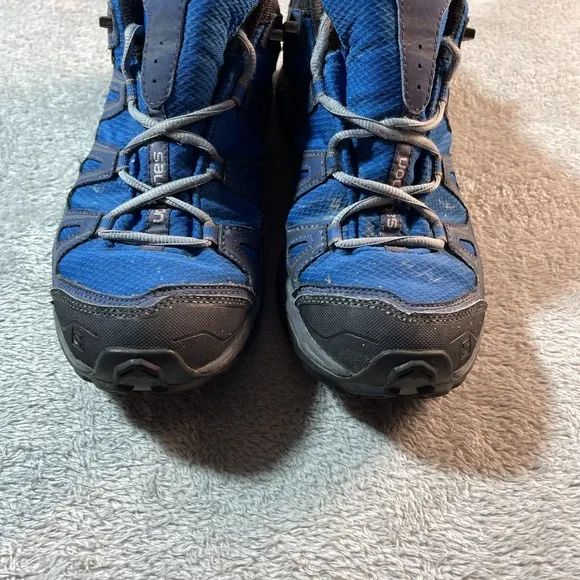 Salomon X Ultra Mens Prime CS Trail Running Shoe Blue Hiking Outdoorsy 10.5