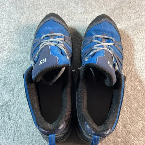 Salomon X Ultra Mens Prime CS Trail Running Shoe Blue Hiking Outdoorsy 10.5