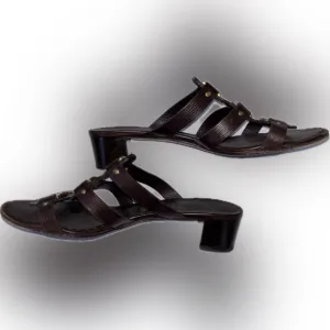 Salvatore Ferragamo Amatrice Leather Sandals
