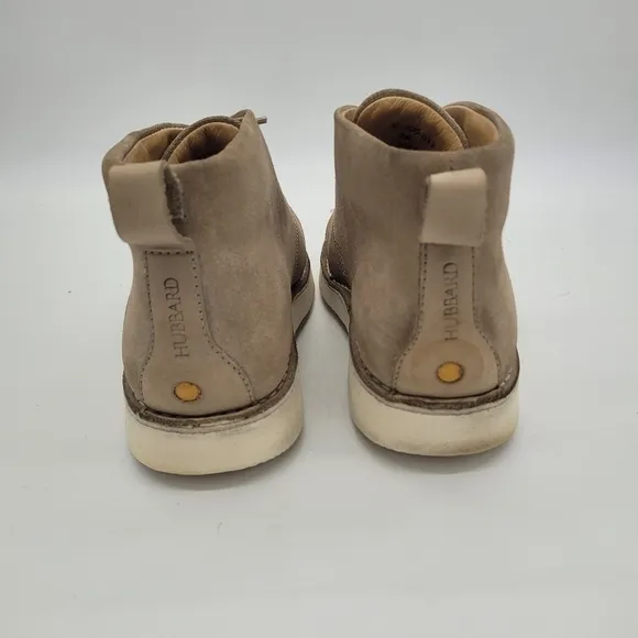 Samuel Hubbard Men’s Sand Suede Chukka Lace Up Ankle Boots Size 8W