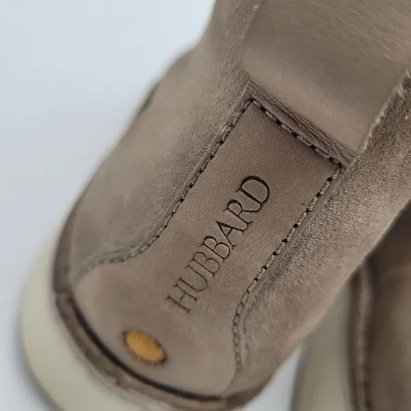 Samuel Hubbard Men’s Sand Suede Chukka Lace Up Ankle Boots Size 8W