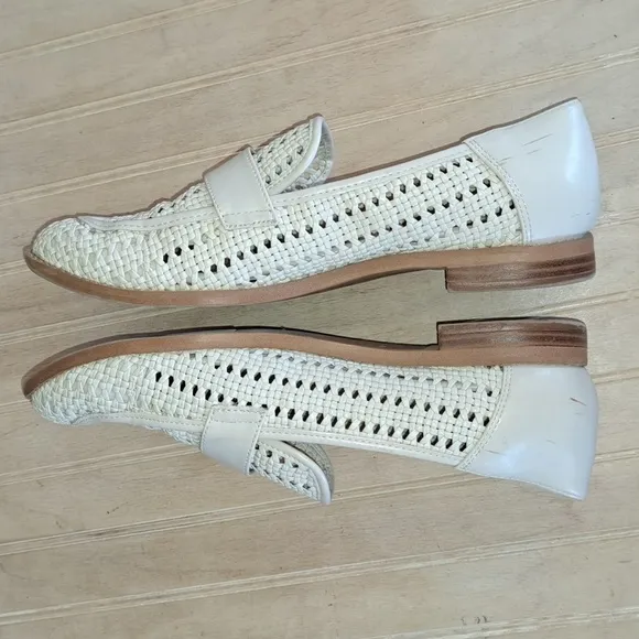 Sarto By Franco Sarto Slip-On Loafers Perforated Holes &amp; Top Strap Halton2