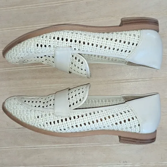 Sarto By Franco Sarto Slip-On Loafers Perforated Holes &amp; Top Strap Halton2