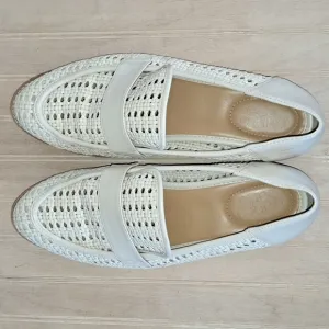 Sarto By Franco Sarto Slip-On Loafers Perforated Holes &amp; Top Strap Halton2