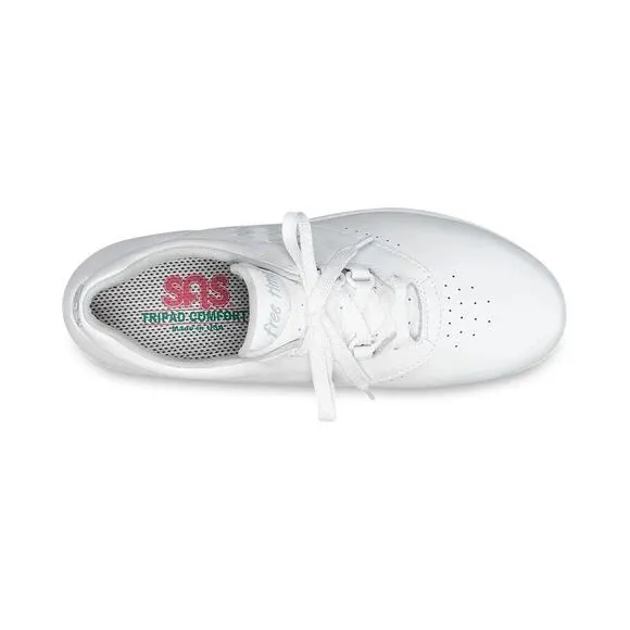 SAS Free‎ Time White Women's Leather Shoes Sneakers New! $195 11 WIDE