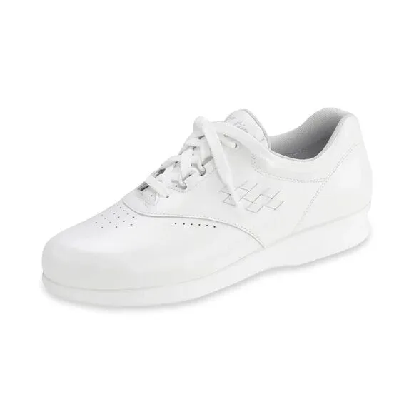 SAS Free‎ Time White Women's Leather Shoes Sneakers New! $195 11 WIDE
