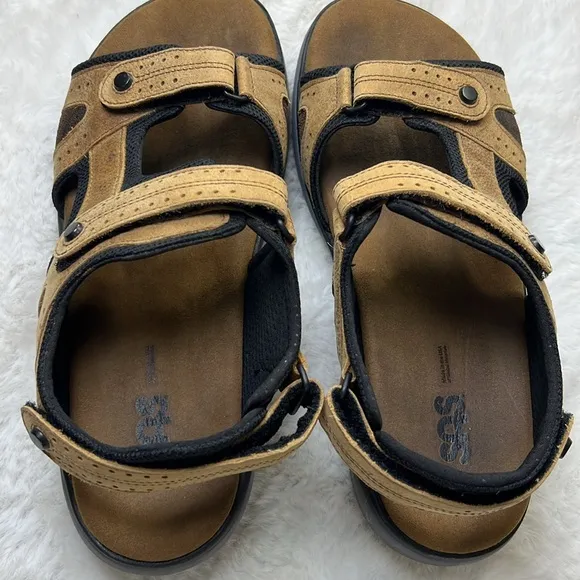 SAS Maverick Stampede Leather Sandal Outdoor Comfort USA Made Trail Walking 10W