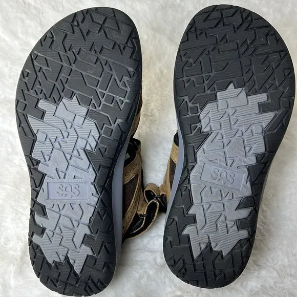 SAS Maverick Stampede Leather Sandal Outdoor Comfort USA Made Trail Walking 10W