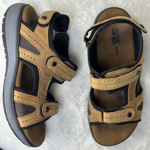 SAS Maverick Stampede Leather Sandal Outdoor Comfort USA Made Trail Walking 10W