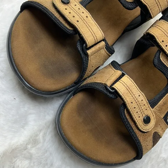 SAS Maverick Stampede Leather Sandal Outdoor Comfort USA Made Trail Walking 10W