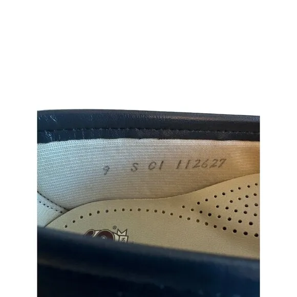 SAS Womens Genuine Leather BlueTassel Loafers Size 9