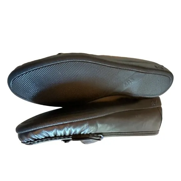 SAS Womens Genuine Leather BlueTassel Loafers Size 9