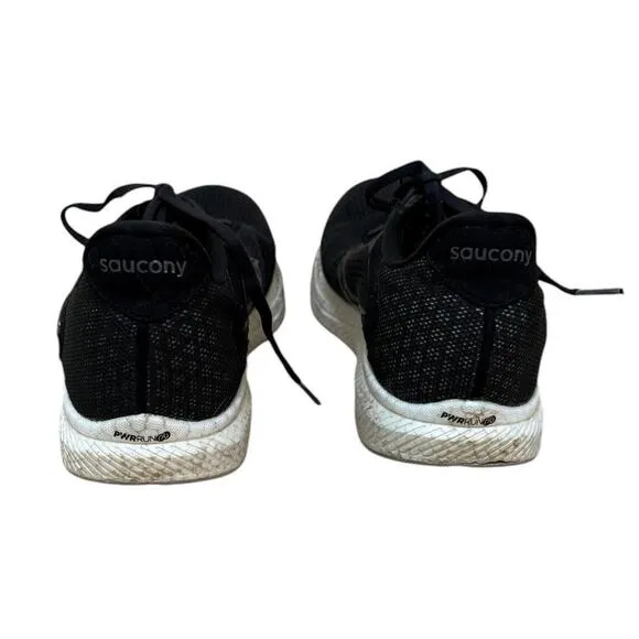 Saucony Freedom 4 Sneakers 10 Men Black Running Lightweight Outdoor PWRRUN PB