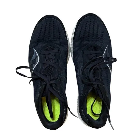 Saucony Freedom 4 Sneakers 10 Men Black Running Lightweight Outdoor PWRRUN PB