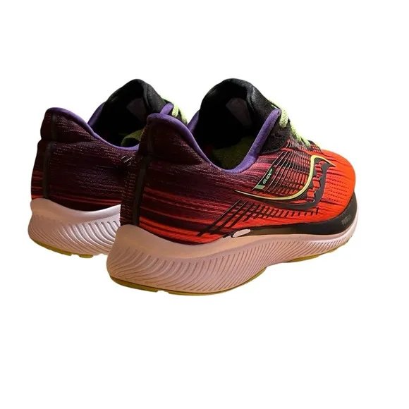 Saucony Guide 14 Men's Size 9 Orange/Purple Athletic Running Sneakers S20654-66