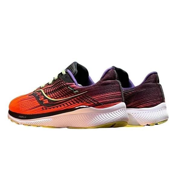 Saucony Guide 14 Men's Size 9 Orange/Purple Athletic Running Sneakers S20654-66