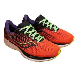 Saucony Guide 14 Men's Size 9 Orange/Purple Athletic Running Sneakers S20654-66