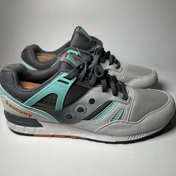 Saucony Men's Grid SD Sneakers Size 14 Miami S70217-4 Teal Gray White