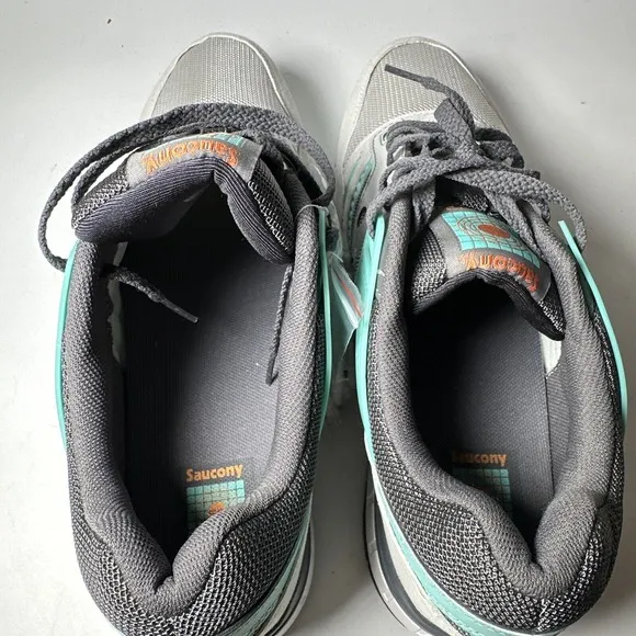 Saucony Men's Grid SD Sneakers Size 14 Miami S70217-4 Teal Gray White