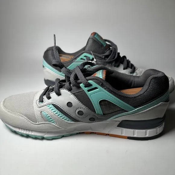 Saucony Men's Grid SD Sneakers Size 14 Miami S70217-4 Teal Gray White