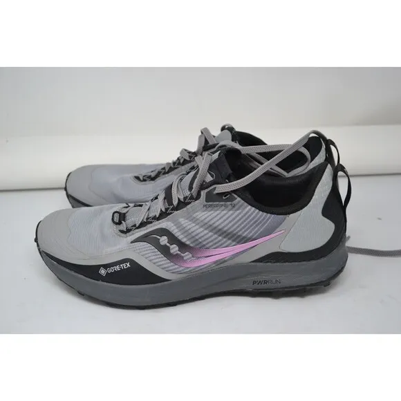 SAUCONY Peregrine 12 GORE-TEX Running Hiking Trail Trainer Shoe Waterproof Sz 11