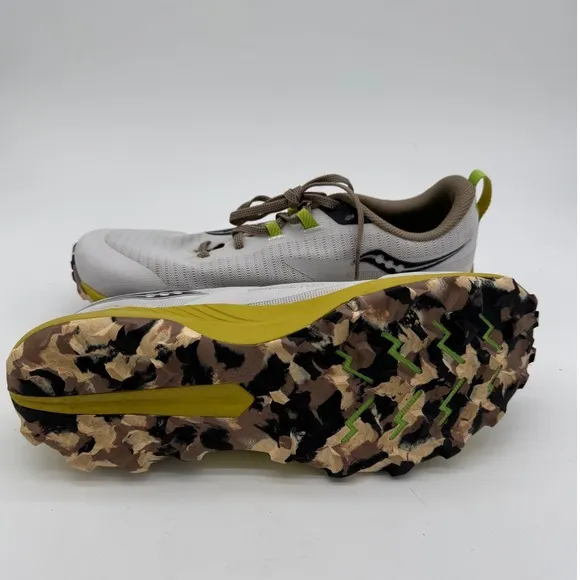 Saucony Peregrine 13 Trail Running Shoes Lightweight Cushion Camo Sole