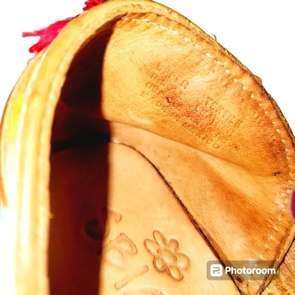 Sbicca RARE Rosamaria Multicolored Leather Huarache Flats/Sandals‎ Women…
