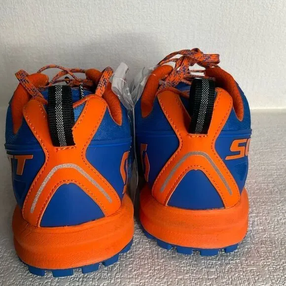 Scott T2 Kinabalu Grip Trail Running Shoes Men’s size 9 Blue Orange Sneakers