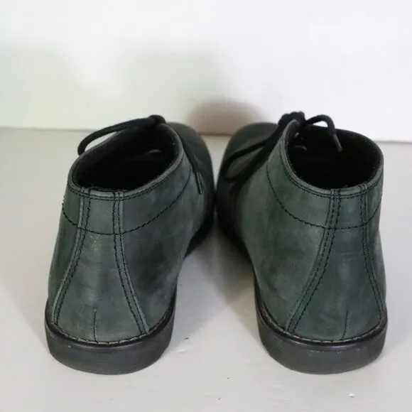 Sebago Reese Chukka Boots Mens 9 Black Leather Lace Up Low Top Comfort