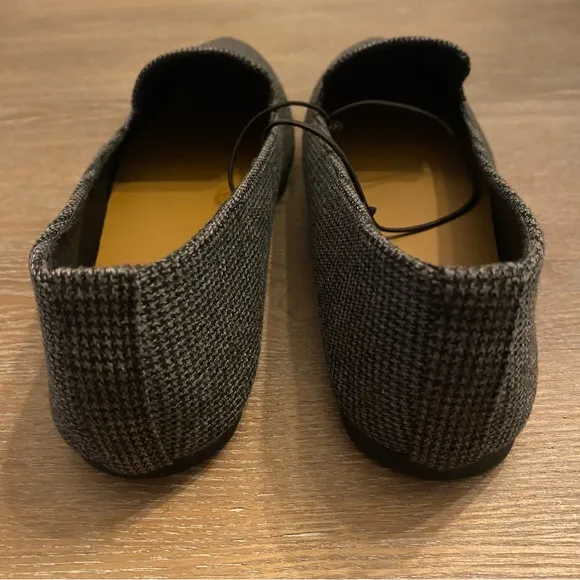 SEYCHELLES Sax Black/Gray Houndstooth Slip On Flats