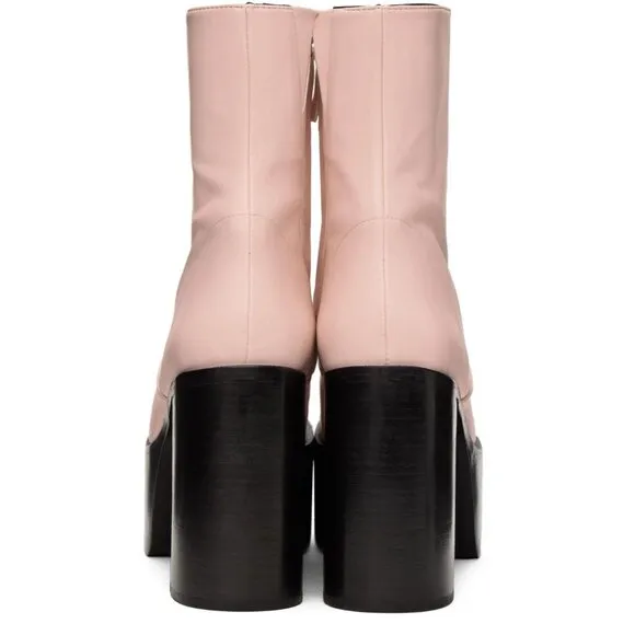 Simon Miller Tommy Edition Raid Boots 44 US 11 Mens Pink Limited Edition $660