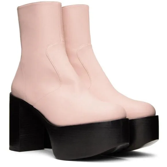 Simon Miller Tommy Edition Raid Boots 44 US 11 Mens Pink Limited Edition $660