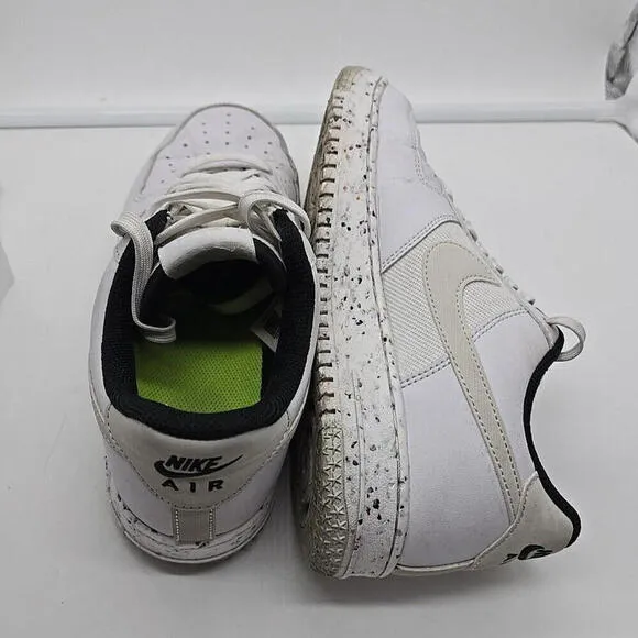 Size 7.5 - Nike Air Force 1 Crater Next Nature White Speckled DH8083-100