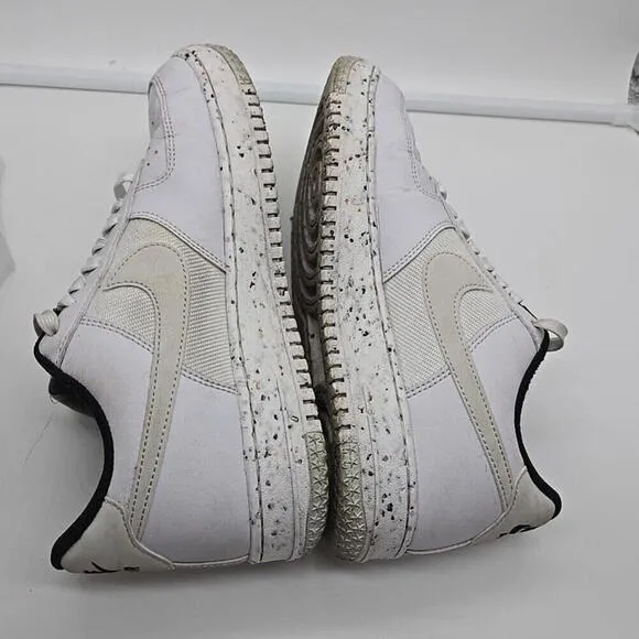 Size 7.5 - Nike Air Force 1 Crater Next Nature White Speckled DH8083-100
