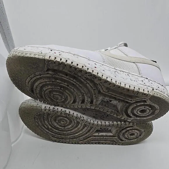 Size 7.5 - Nike Air Force 1 Crater Next Nature White Speckled DH8083-100