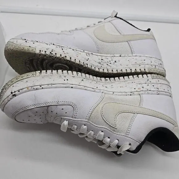 Size 7.5 - Nike Air Force 1 Crater Next Nature White Speckled DH8083-100