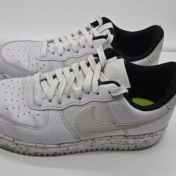 Size 7.5 - Nike Air Force 1 Crater Next Nature White Speckled DH8083-100