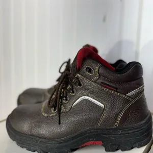 Skechers Work Steel Toe Boots Size 10 | Puncture Resistant EH | Leather Upper