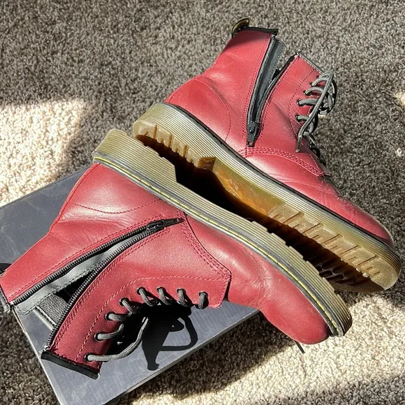 Smooth Leather Doc Martens