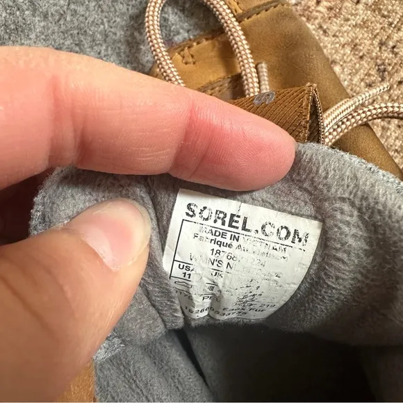 Sorel Brown and Gray Outdoor Snowshoes sz