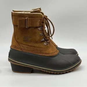 Sorel Fancy Lace up Boots. Size 10.5