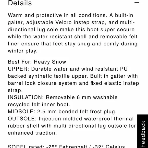 Sorel flurry winter snow boots