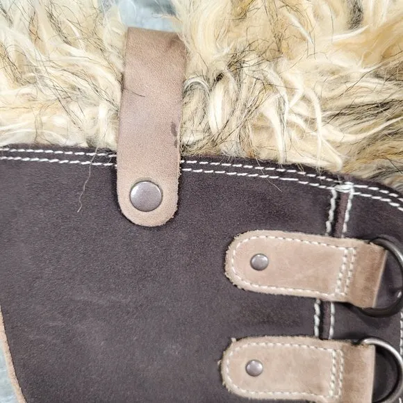 Sorel Joan of Arctic Brown Suede Leather Waterproof Winter Snow Boots