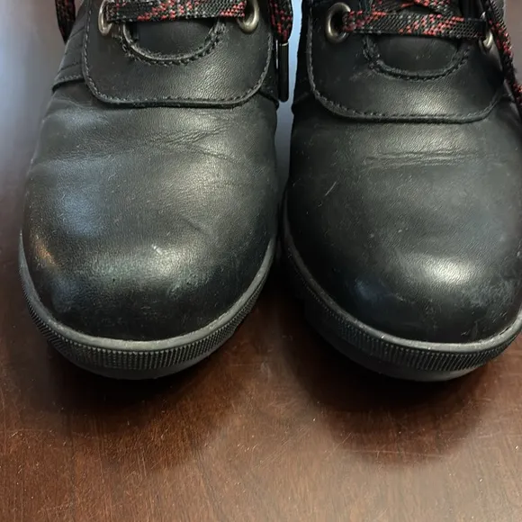 Sorel Lexie Wedge in Buffalo Plaid women’s size 7