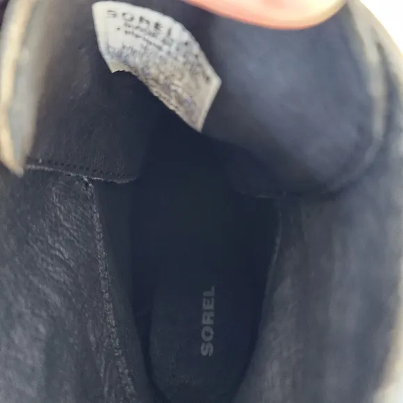 Sorel Sleep after hour wedge lace up boots