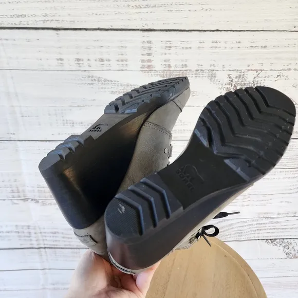 Sorel Sleep after hour wedge lace up boots
