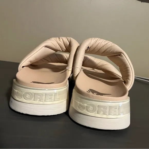 Sorel Vibe Twist Slide Sandals NEW