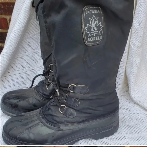 Sorel Wool Lined Snowflake boots 10